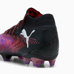 Chaussures de soccer à crampons pour terrain ferme FUTURE 8 ULTIMATE Homme, PUMA Black-PUMA White-Glowing Red, extralarge
